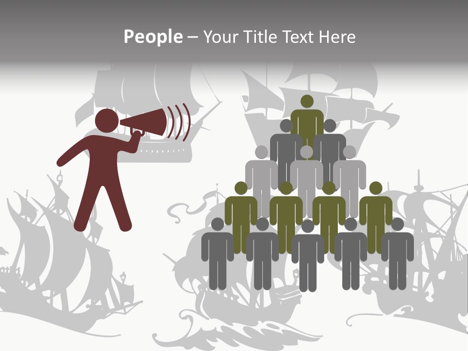 Action Woman Dancer PowerPoint Template