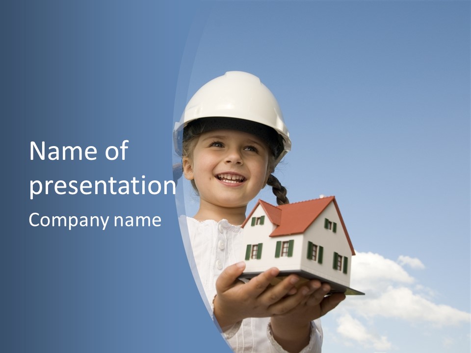 Planning Sky Home PowerPoint Template