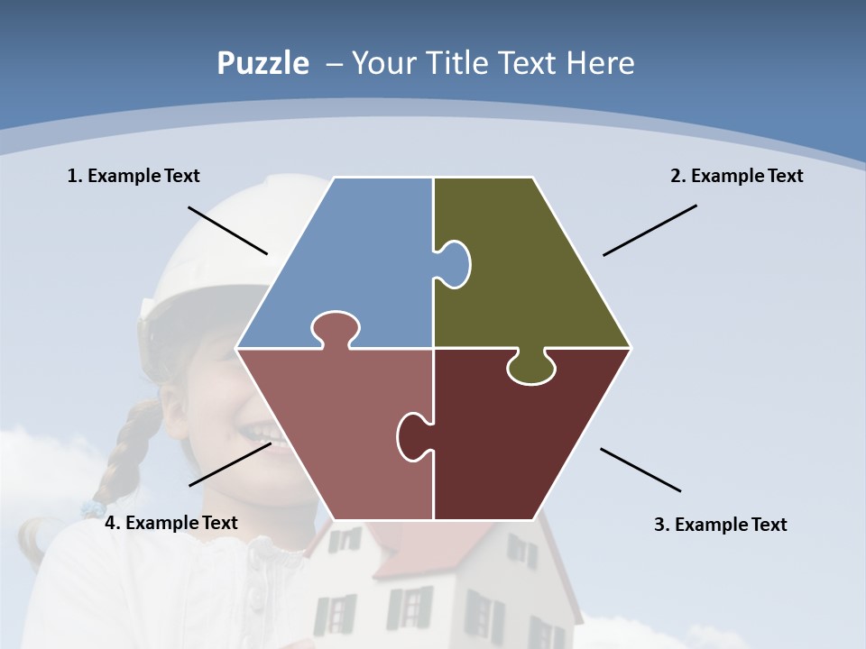 Planning Sky Home PowerPoint Template