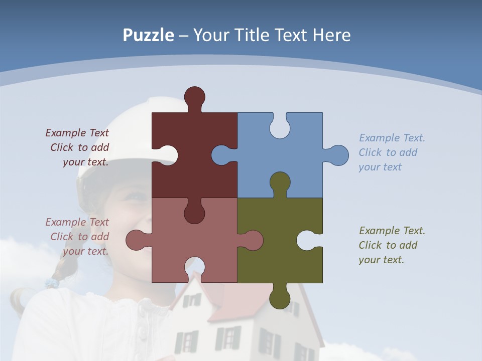 Planning Sky Home PowerPoint Template