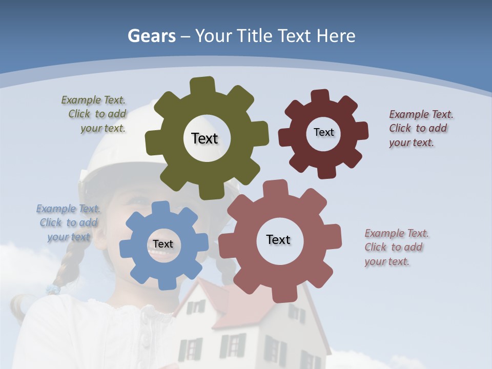 Planning Sky Home PowerPoint Template