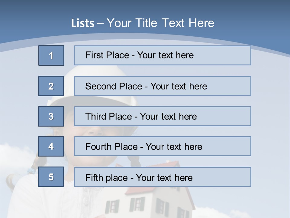 Planning Sky Home PowerPoint Template