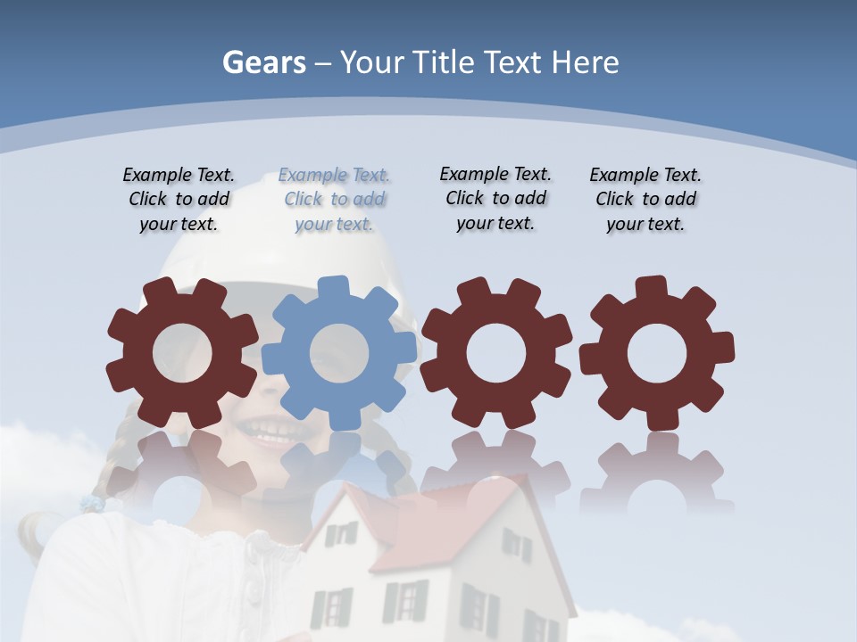 Planning Sky Home PowerPoint Template