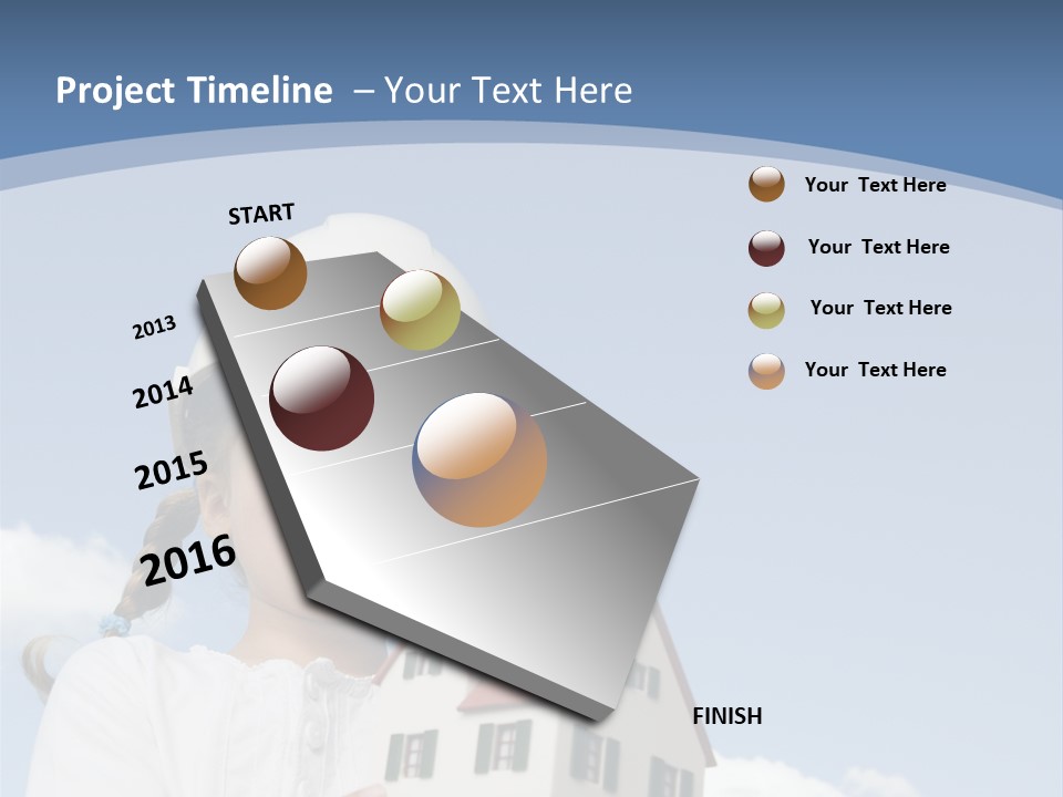 Planning Sky Home PowerPoint Template