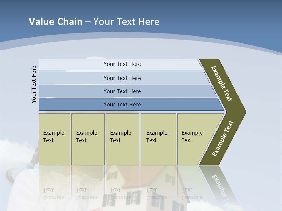 Planning Sky Home PowerPoint Template
