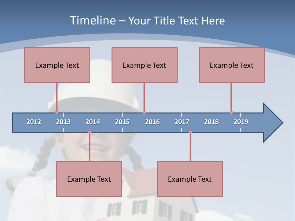 Planning Sky Home PowerPoint Template