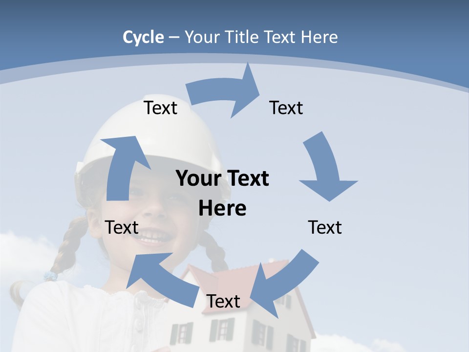 Planning Sky Home PowerPoint Template