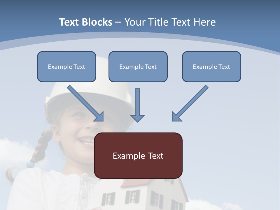Planning Sky Home PowerPoint Template