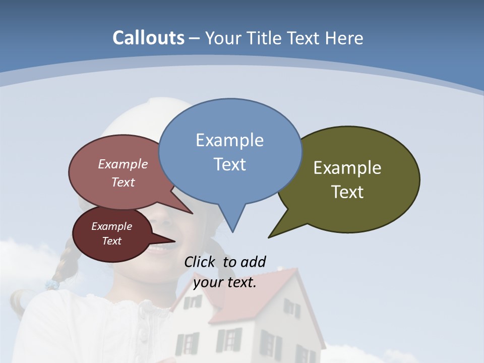 Planning Sky Home PowerPoint Template