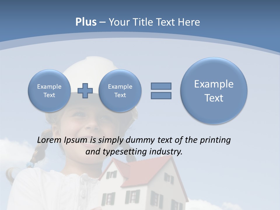 Planning Sky Home PowerPoint Template