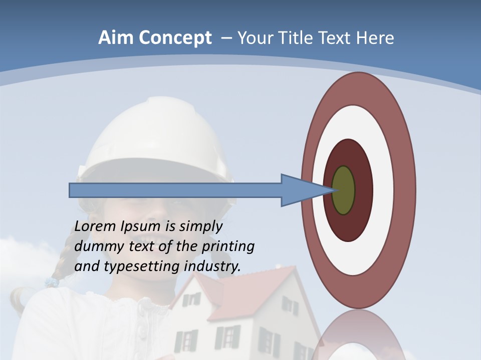 Planning Sky Home PowerPoint Template