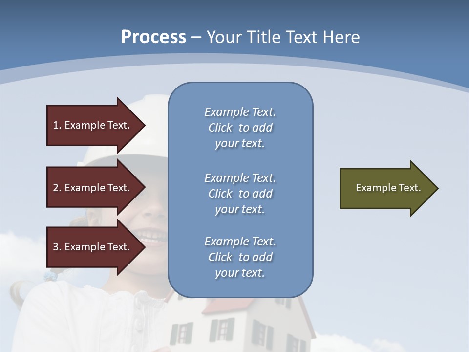 Planning Sky Home PowerPoint Template