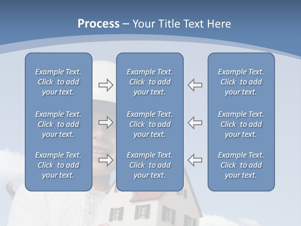 Planning Sky Home PowerPoint Template