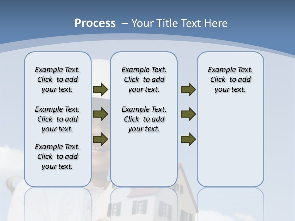 Planning Sky Home PowerPoint Template