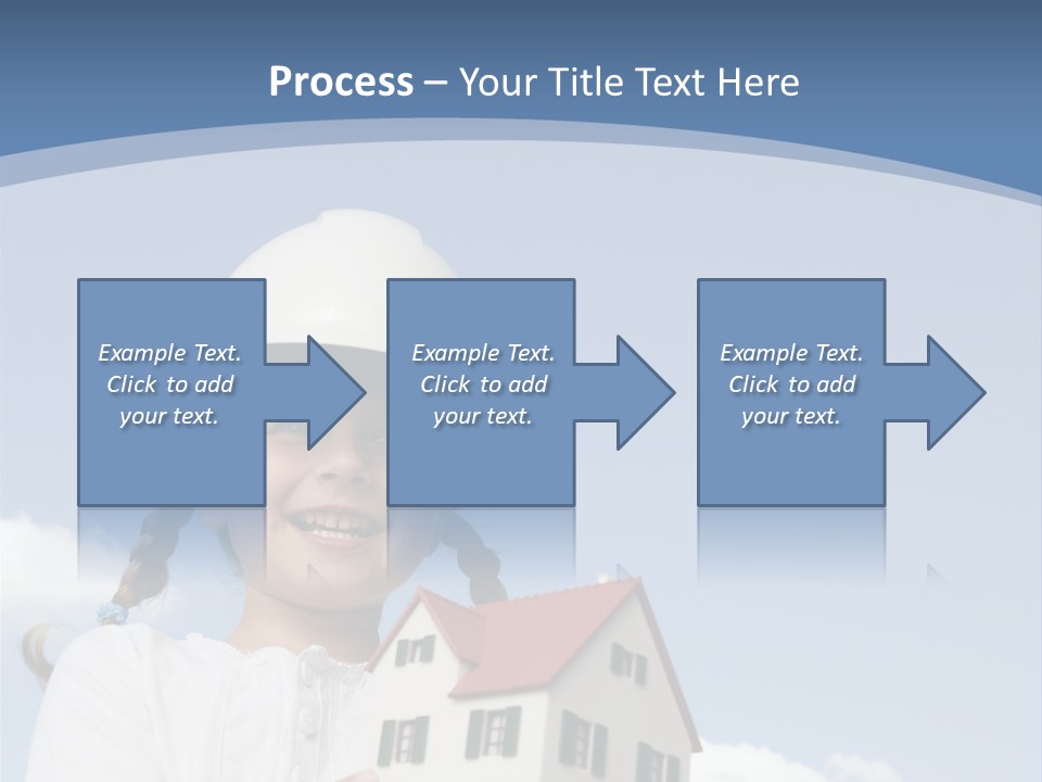 Planning Sky Home PowerPoint Template