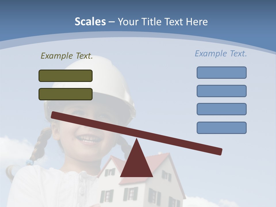 Planning Sky Home PowerPoint Template