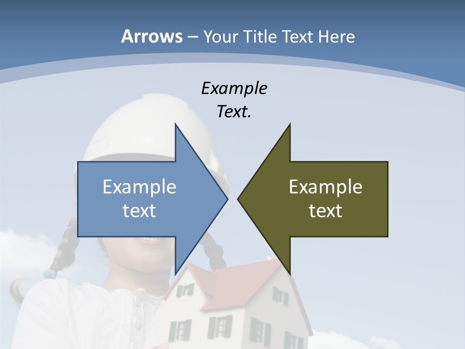 Planning Sky Home PowerPoint Template