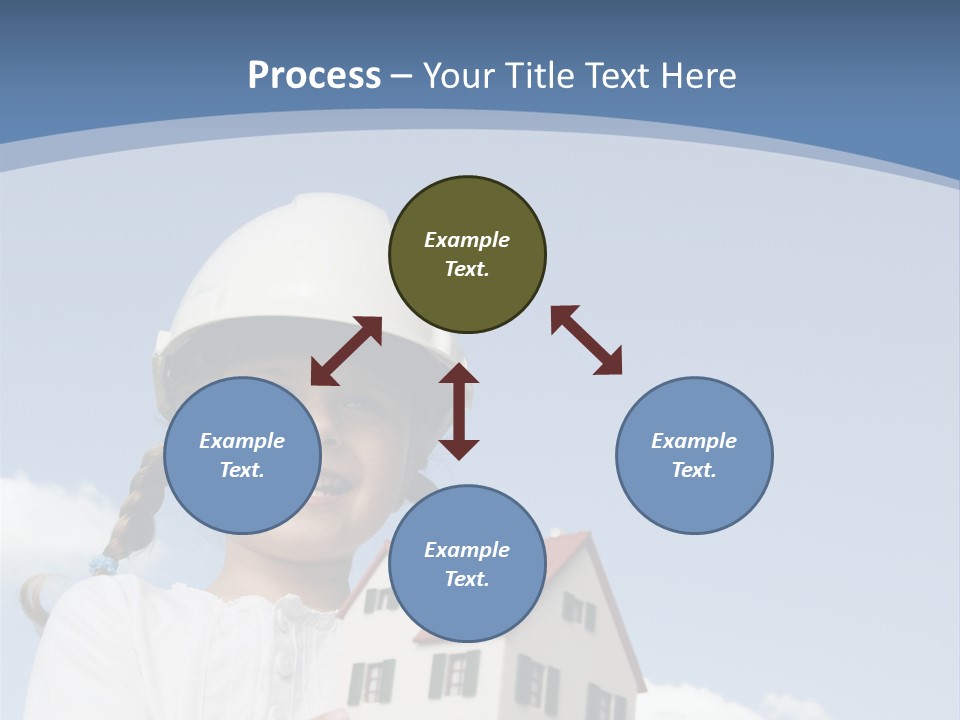 Planning Sky Home PowerPoint Template