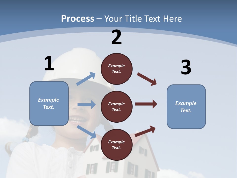 Planning Sky Home PowerPoint Template