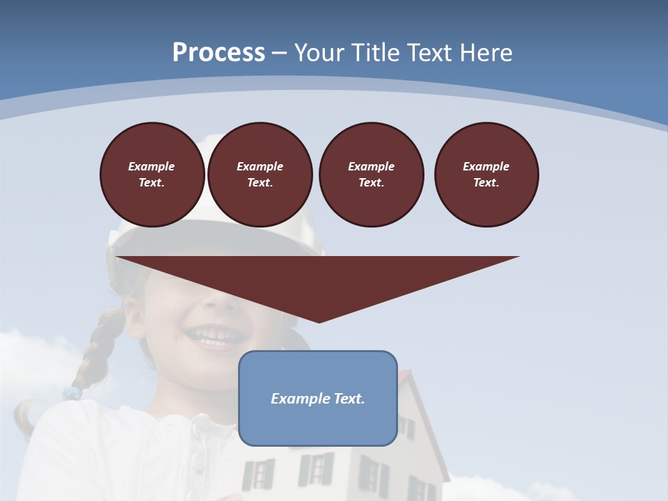 Planning Sky Home PowerPoint Template