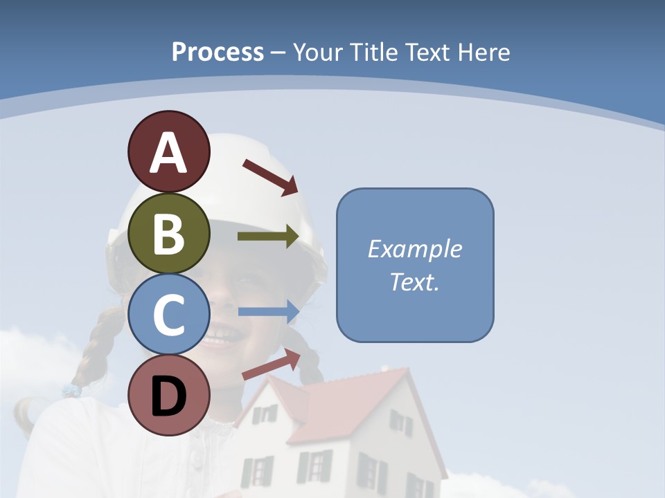 Planning Sky Home PowerPoint Template