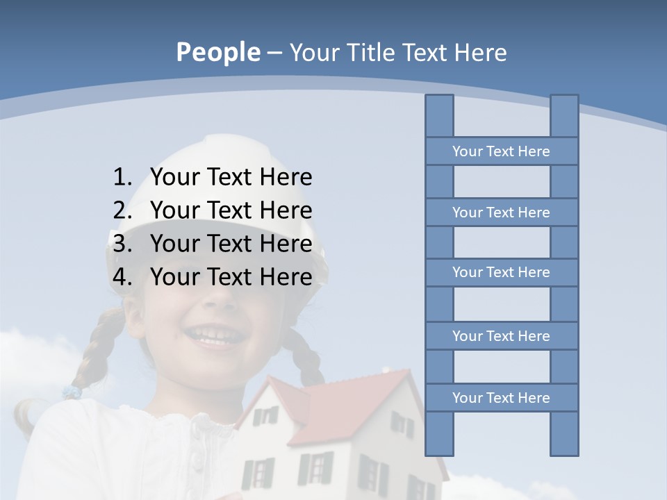 Planning Sky Home PowerPoint Template