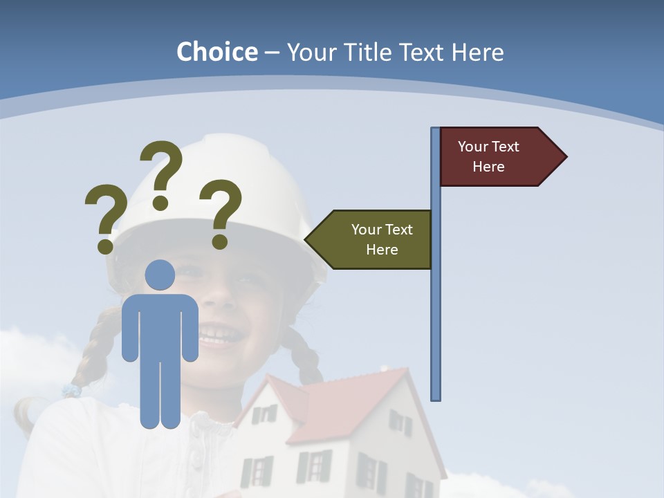 Planning Sky Home PowerPoint Template