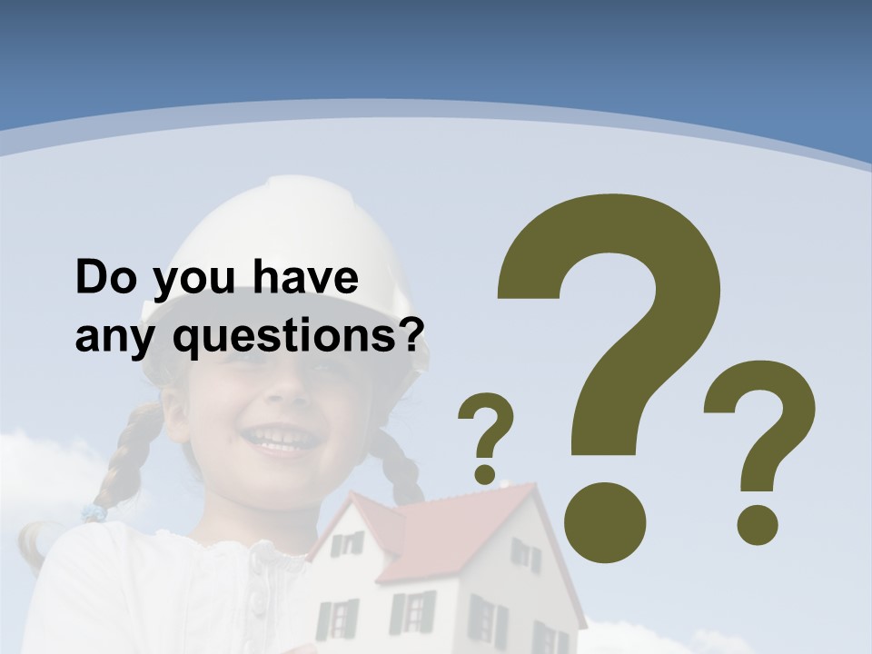 Planning Sky Home PowerPoint Template