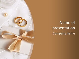 Announcement Decoration Congratulations PowerPoint Template