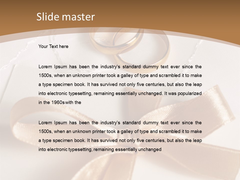 Announcement Decoration Congratulations PowerPoint Template