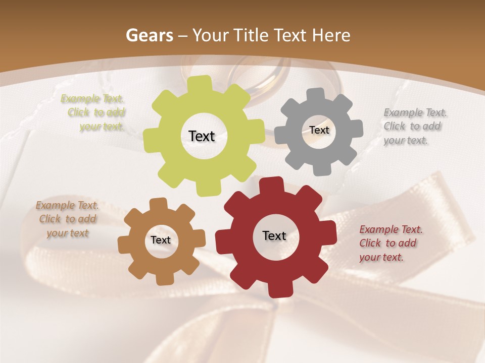 Announcement Decoration Congratulations PowerPoint Template