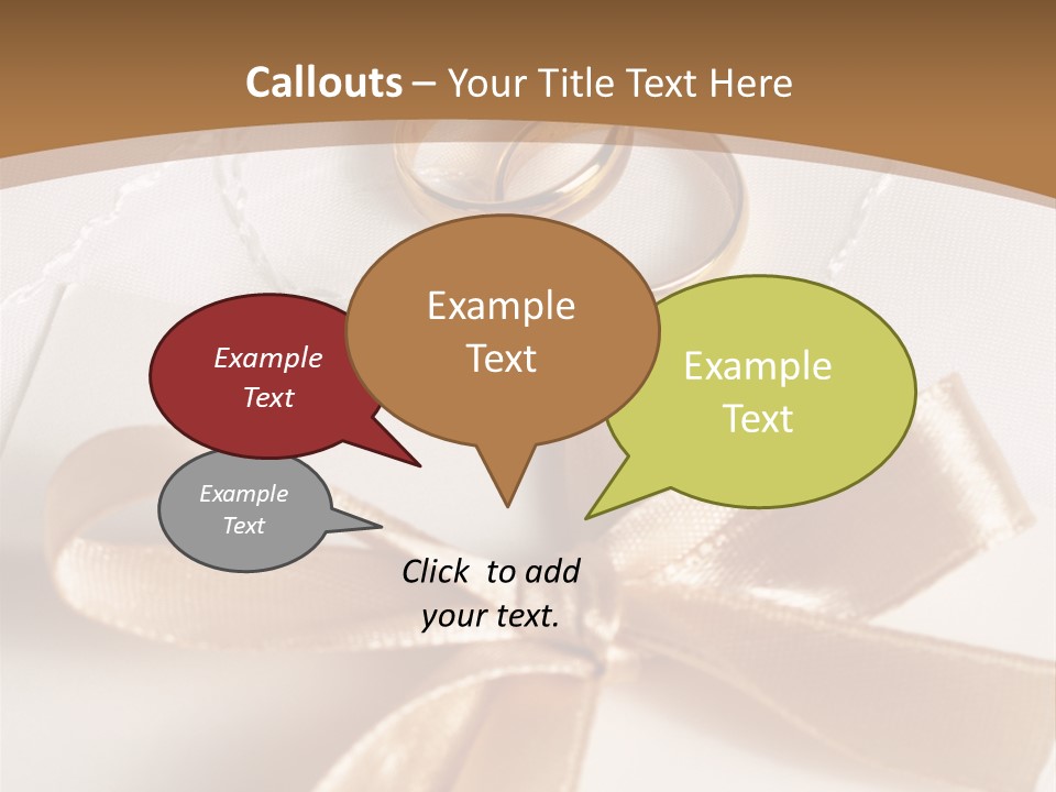 Announcement Decoration Congratulations PowerPoint Template