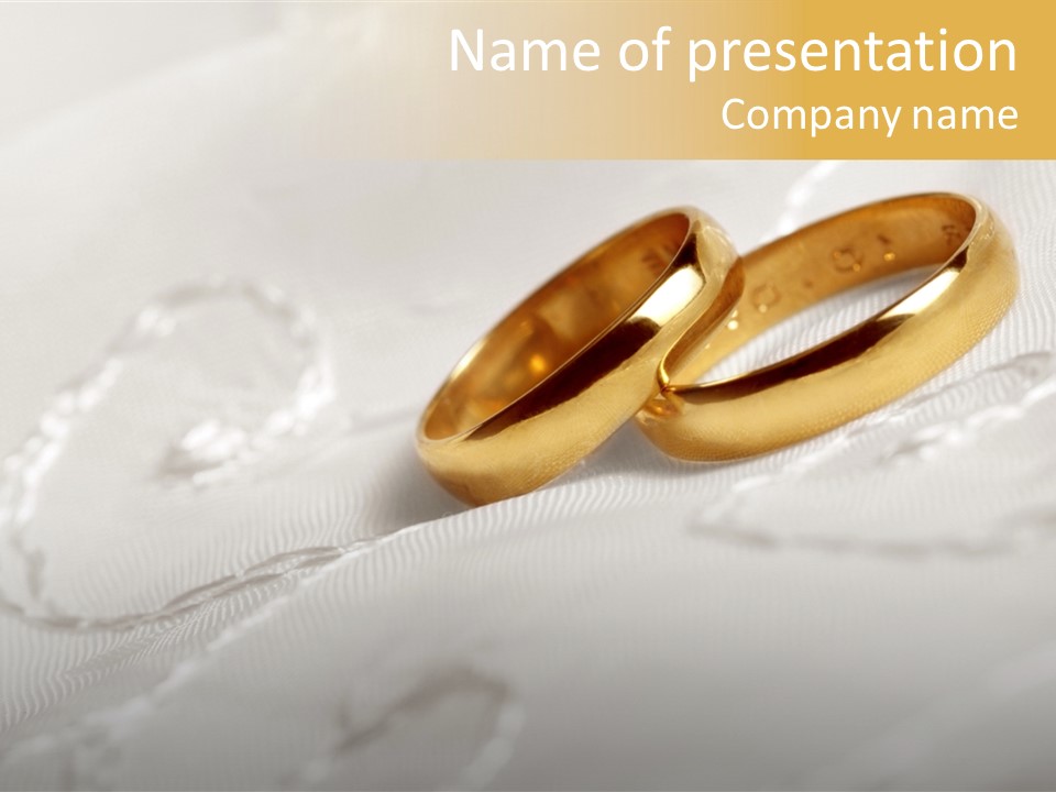 Golden Elegance Together PowerPoint Template