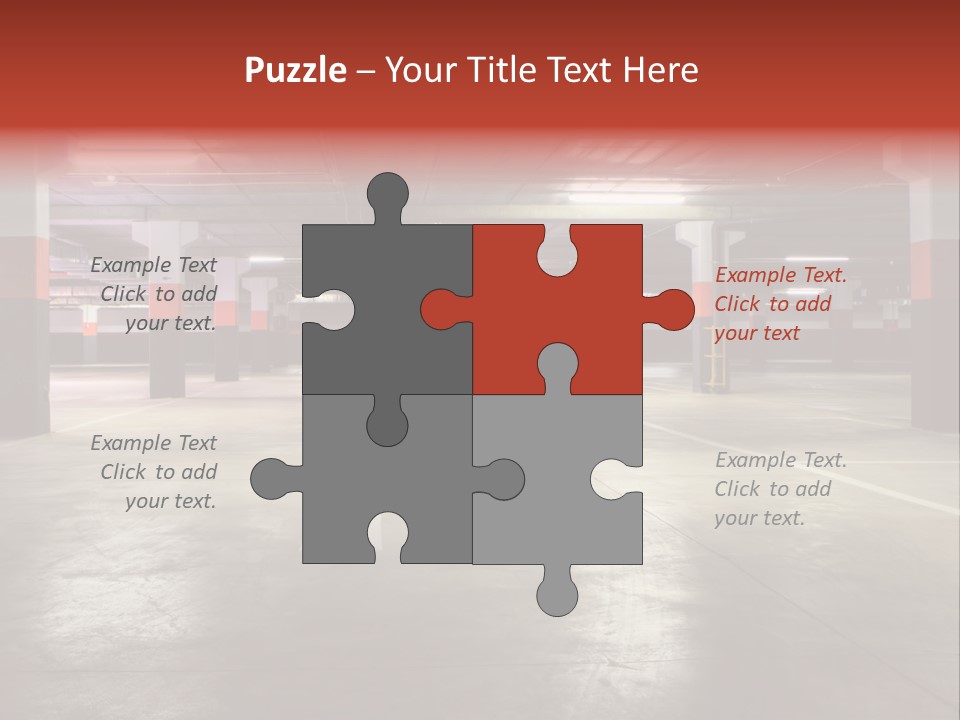 Light Drive Urban PowerPoint Template