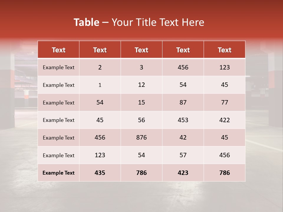 Light Drive Urban PowerPoint Template