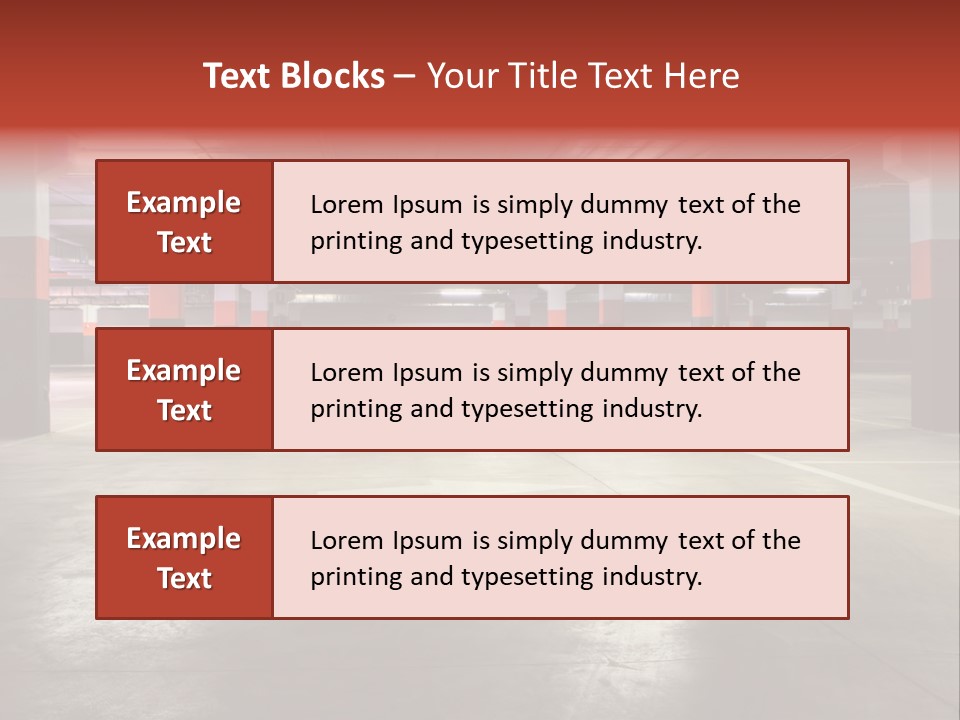 Light Drive Urban PowerPoint Template