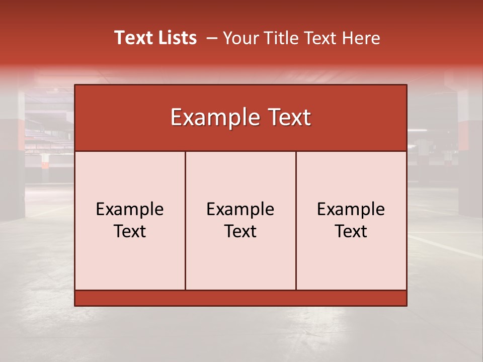 Light Drive Urban PowerPoint Template