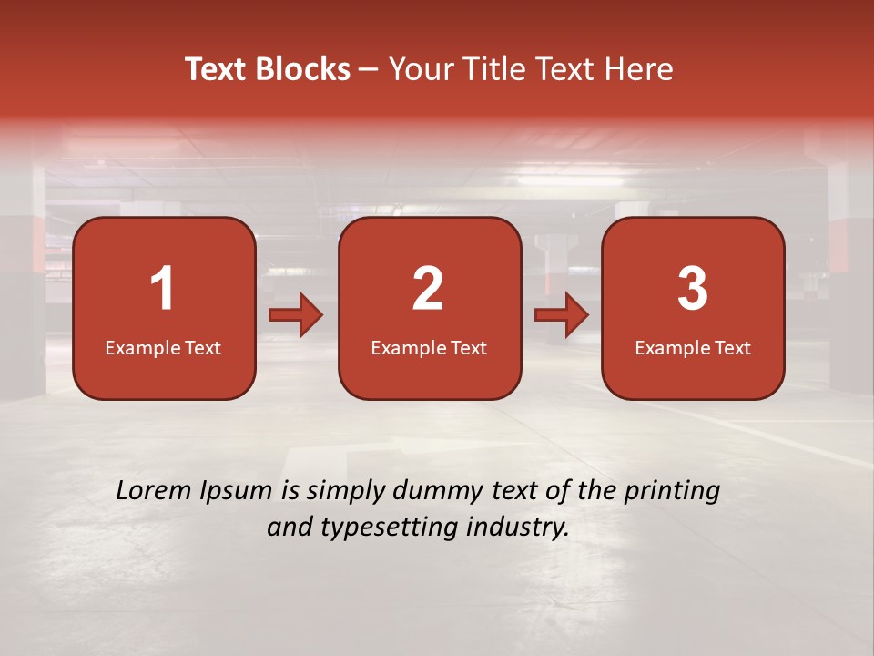 Light Drive Urban PowerPoint Template