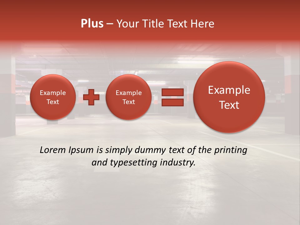 Light Drive Urban PowerPoint Template