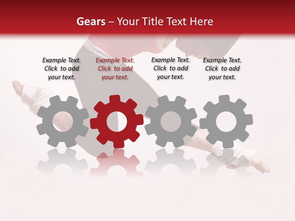 Performer Beautiful Moving PowerPoint Template