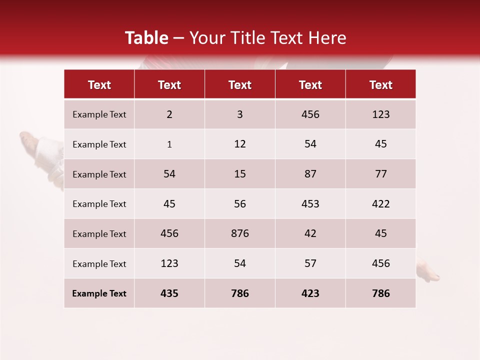 Performer Beautiful Moving PowerPoint Template