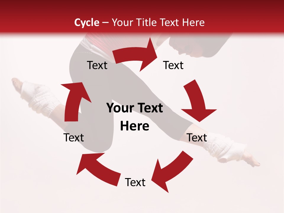 Performer Beautiful Moving PowerPoint Template