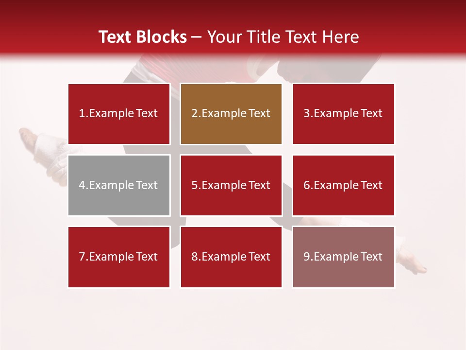 Performer Beautiful Moving PowerPoint Template