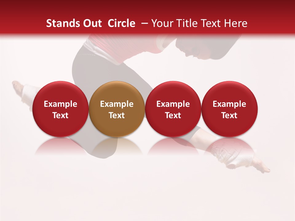 Performer Beautiful Moving PowerPoint Template