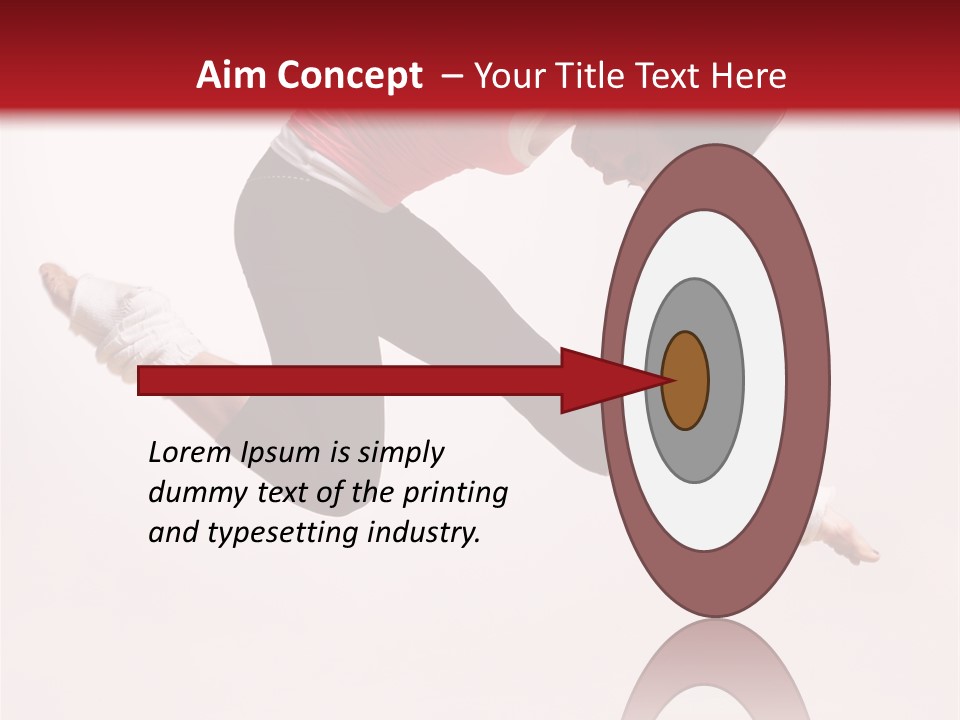 Performer Beautiful Moving PowerPoint Template