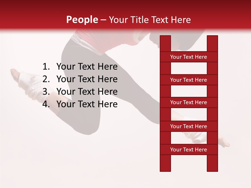 Performer Beautiful Moving PowerPoint Template