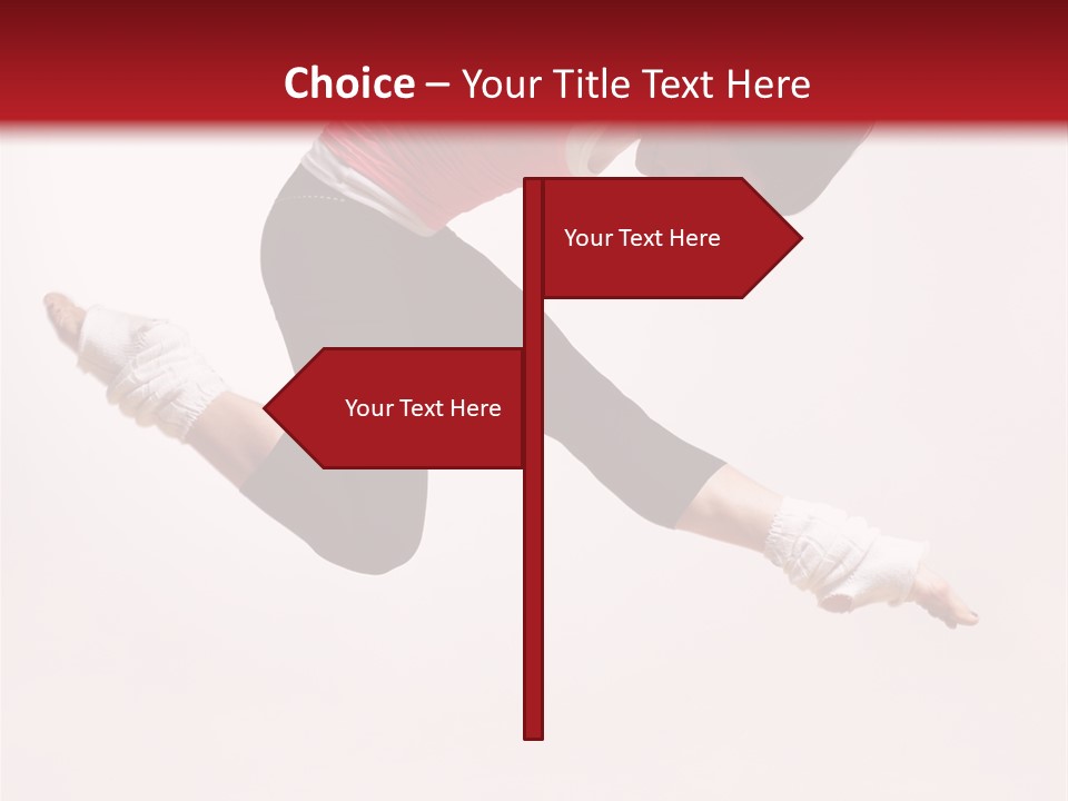 Performer Beautiful Moving PowerPoint Template