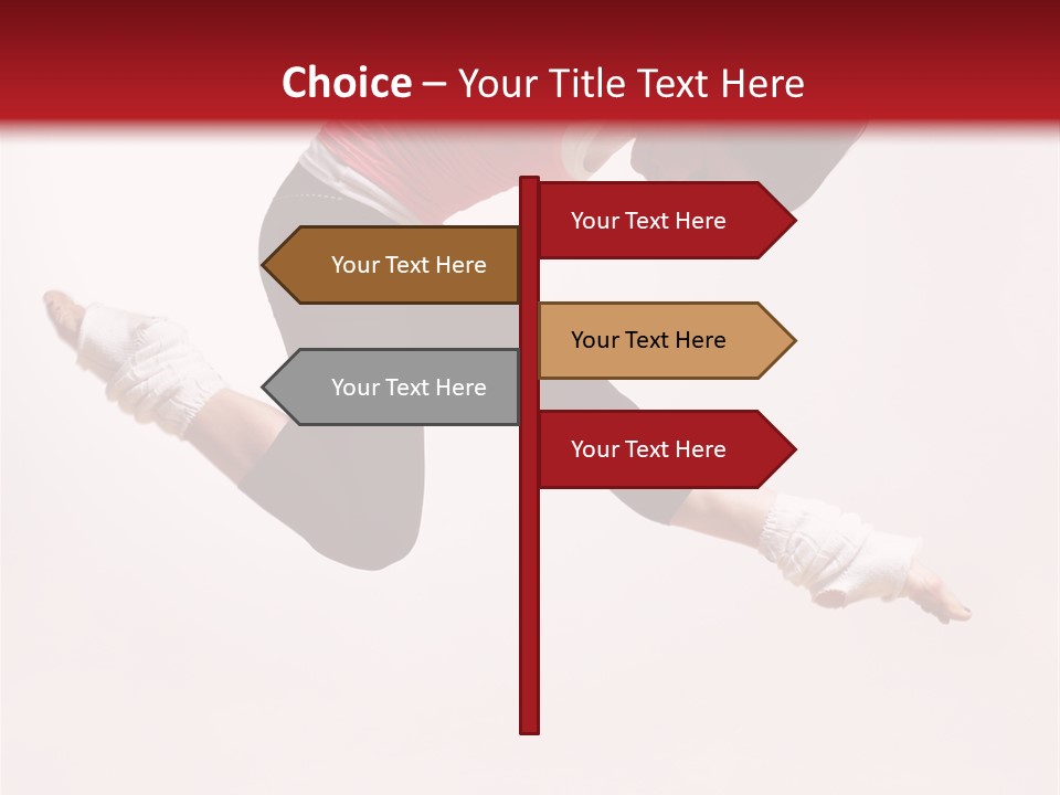 Performer Beautiful Moving PowerPoint Template
