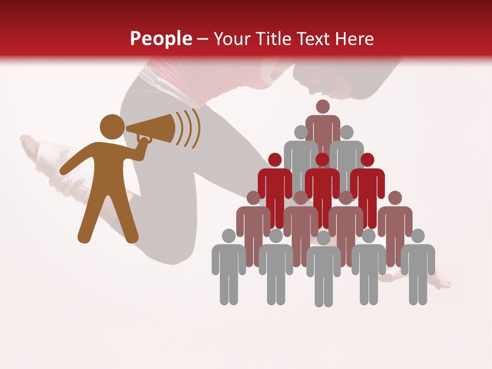 Performer Beautiful Moving PowerPoint Template