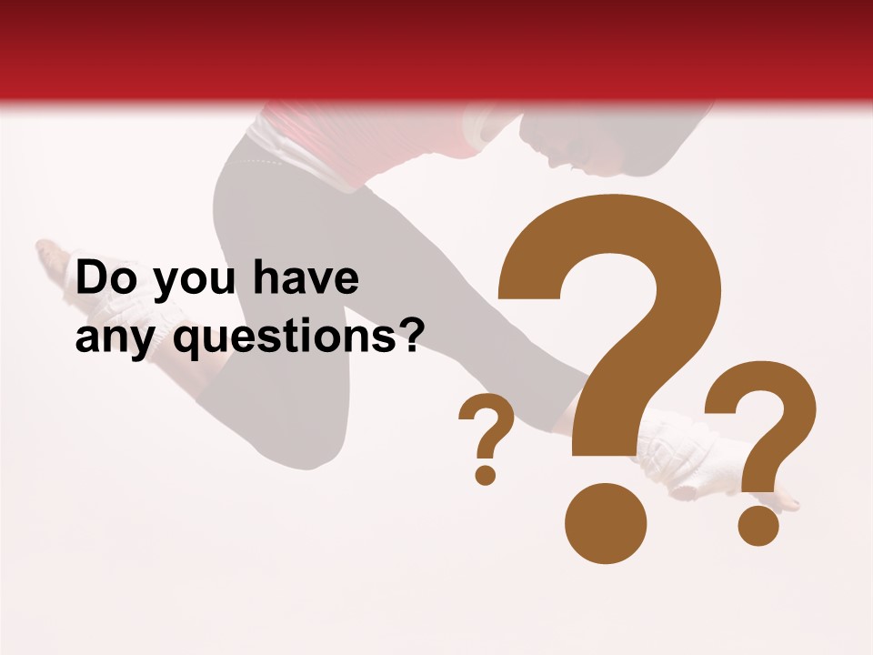 Performer Beautiful Moving PowerPoint Template